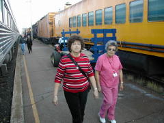 Norma & Becky walking to town  (DSCN1191.jpg)