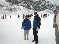 Our tour guide Ann (center) and glacier bus driver (DSCN1198B.jpg)