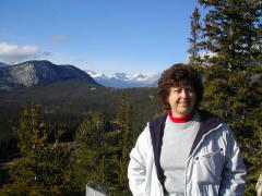 Ms Becky & Banff Scenery (DSCN1236.jpg)