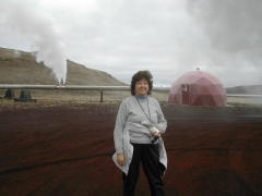 Ms Becky near geothermal well (DSCN1685.jpg)