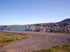 Fish drying rack outside Husavik (DSCN1706.jpg)