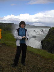 Ms Becky at Gullfoss Waterfall (DSCN1732.jpg)