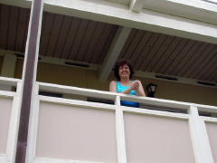 Ms Becky on Balcony (DSCN0977.jpg)